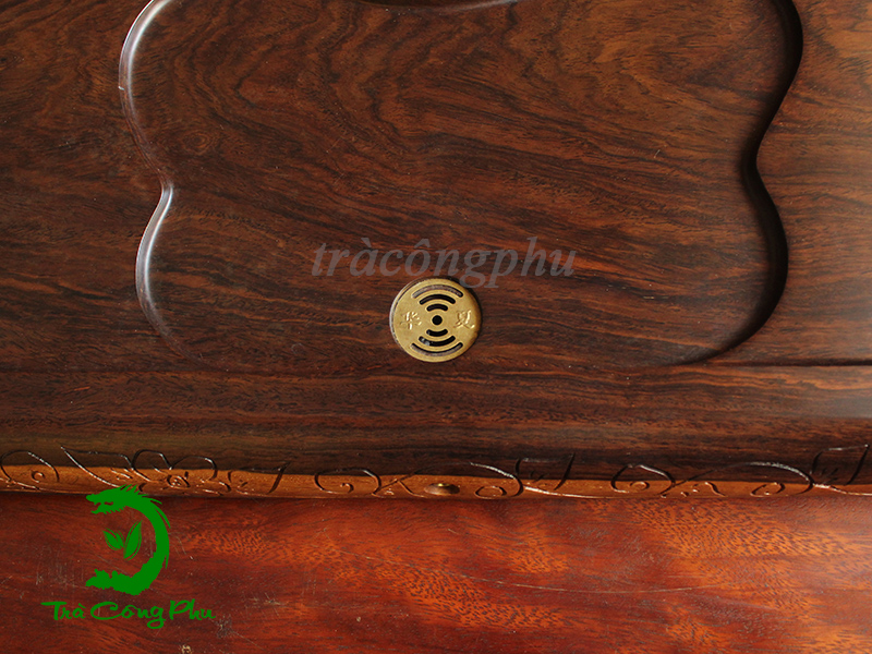 Khay Trà Nguyên Khối Gỗ Cẩm Lai - KGNK